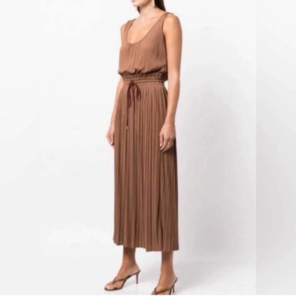 A.L.C. Val pleated midi dress XL